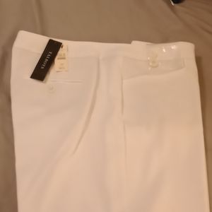 NWT Talbot's 12P White Hampshire Pants